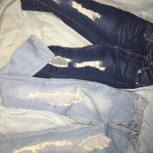 2 pair of Fashion Nova Jeans